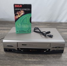 RCA VR546HF 4 Head Hi-Fi Stereo VHS VCR Player AccuSearch Tested W AV Cable
