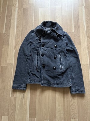 Diesel Military Napoleon Jacket Vintage 2000s Grey Women Archive Diesel Military Napoleon Jacket Vintage 2000s Grey Women Archive