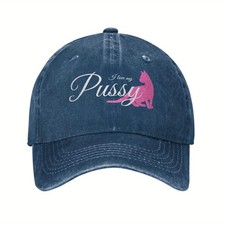 Certified Cat Lover Printed baseball cap outdoor sports leisure adjustable hat