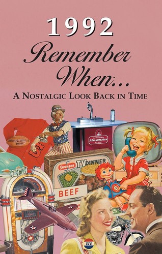 1992 REMEMBER WHEN CELEBRATION KardLet: Birthdays, Anniversaries, Reunions, ...
