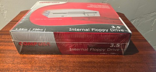 COMP USA 3.5" 1.44 MB 720KB Internal Floppy Drive Sealed SKU260890 - Picture 2 of 6