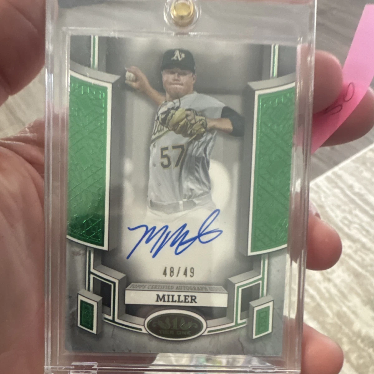 2024 Topps Tier One - Mason Miller #BOA-MMI for sale | eBay