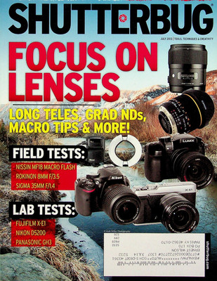 Shutterbug Magazine JULY 2013 Your Photo and Digital Imaging Resource
