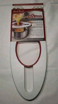 Final Touch Fill And Store ''Bag Everything From Soup To Nuts'' Filling Bags Easy