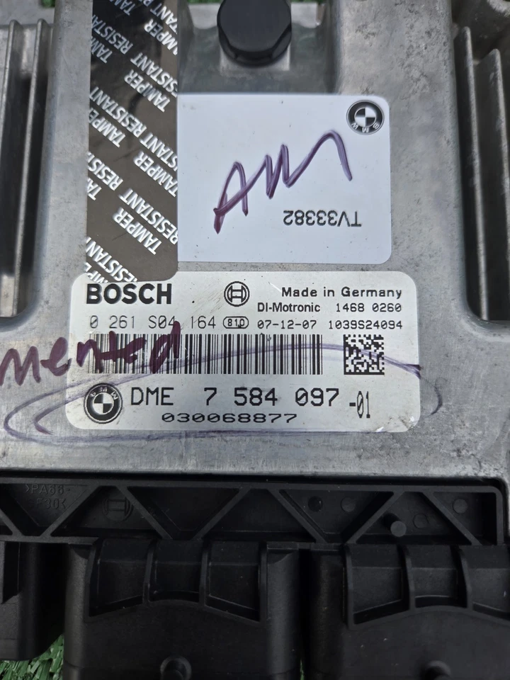 07-10 MINI COOPER S TURBO OEM ENGINE CONTROL MODULE DME COMPUTER ECU ECM 1.6L  - Image 2 of 4