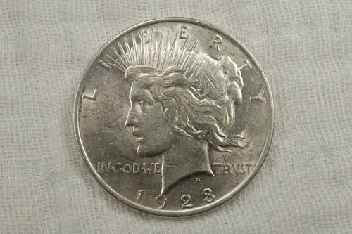 NobleSpirit Choice BU 1923 SILVER Peace Dollar Nice Luster