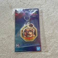 Bandai The Super Mario Bros. Película Bowser Goma Marcador Dije, 3D, H