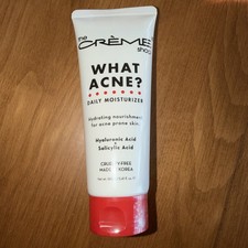 NEW The Creme Shop What Acne Daily Moisturizer, Hyaluronic Acid Salicylic Acid
