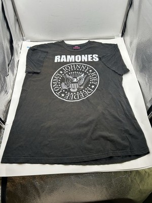 RAMONES T Shirt Presidential Logo Licensed 1234 Punk Hey Ho Sz XXL 2XL JOEY Band