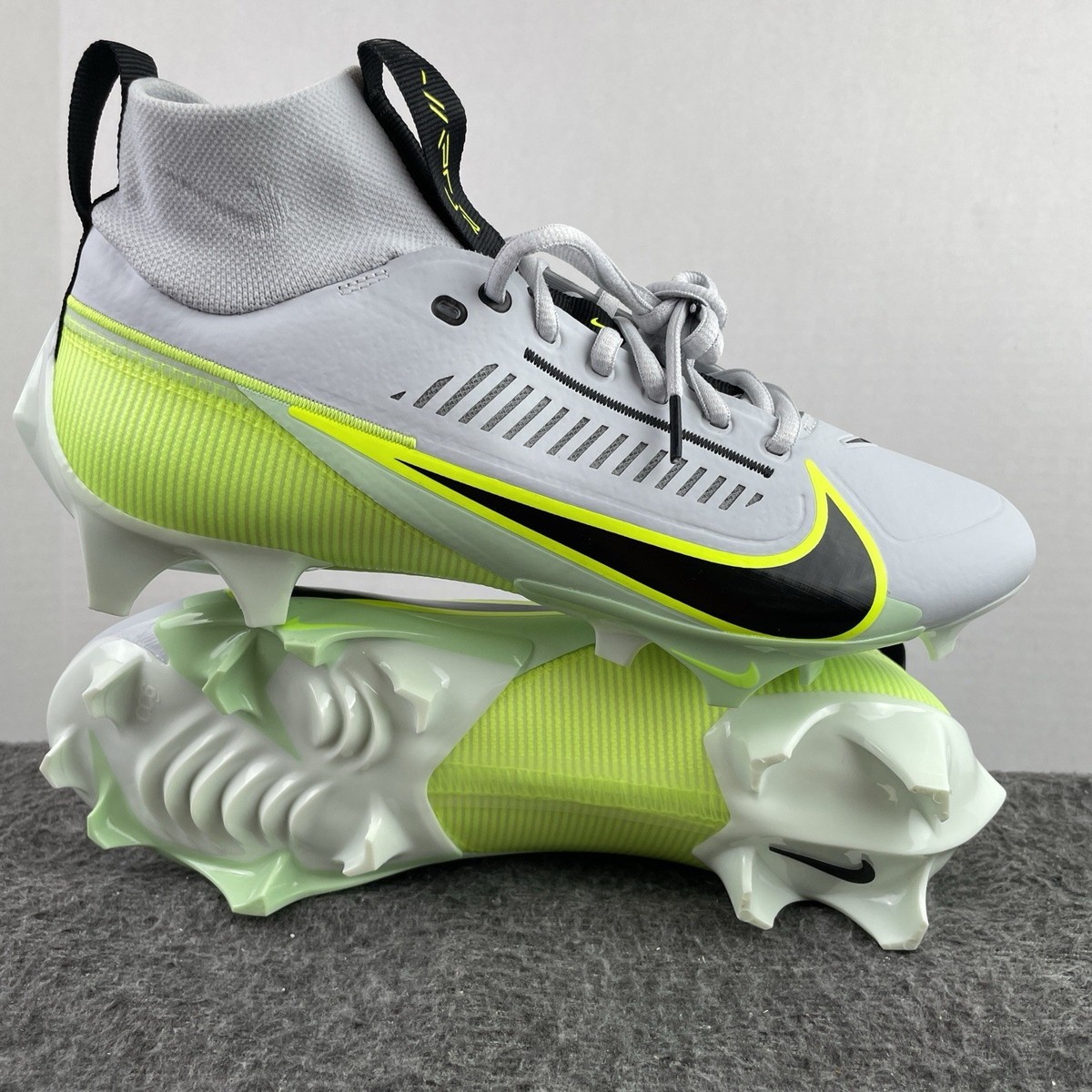 Nike Vapor Edge Pro 360 2 Cleats Pure Platinum Green DA5456-004