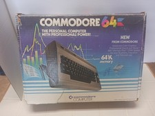 Vintage Commodore 64 Game Console Box Only  No Styrofoam Or Manuals