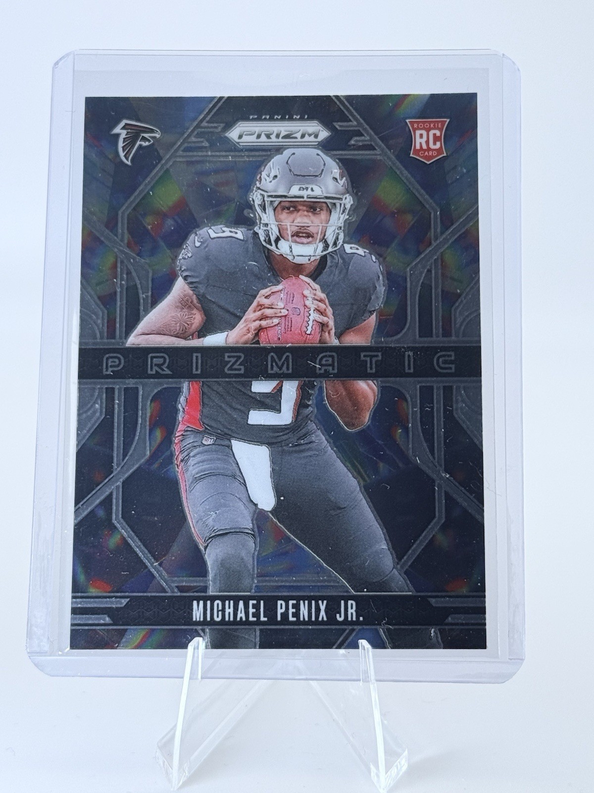 2024 Panini Prizm - Michael Penix Jr. Prizmatic #10 (RC)