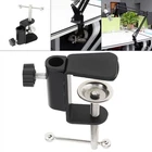 Lamp clip with 1/2inch Thread Hole Desk C-Clamp DIY Fixed Metal Bracke Universal