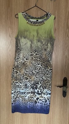 Extravagantes Tolles Marc Cain Sommer Kleid Feinjersey Gr. N6 (42/44)