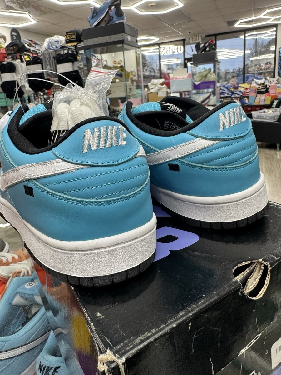 Size 12 Nike SB Dunk Low Premium Tokyo Taxi Chlorine Blue With