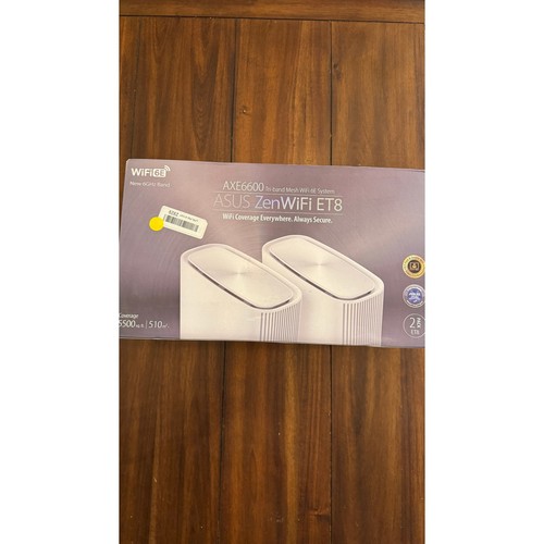 ASUS ZenWiFi ET8 AXE6600 WiFi 6E Tri-Band Mesh System 2-Pack Router (ET8 2PK) - 第 1/17 張圖片