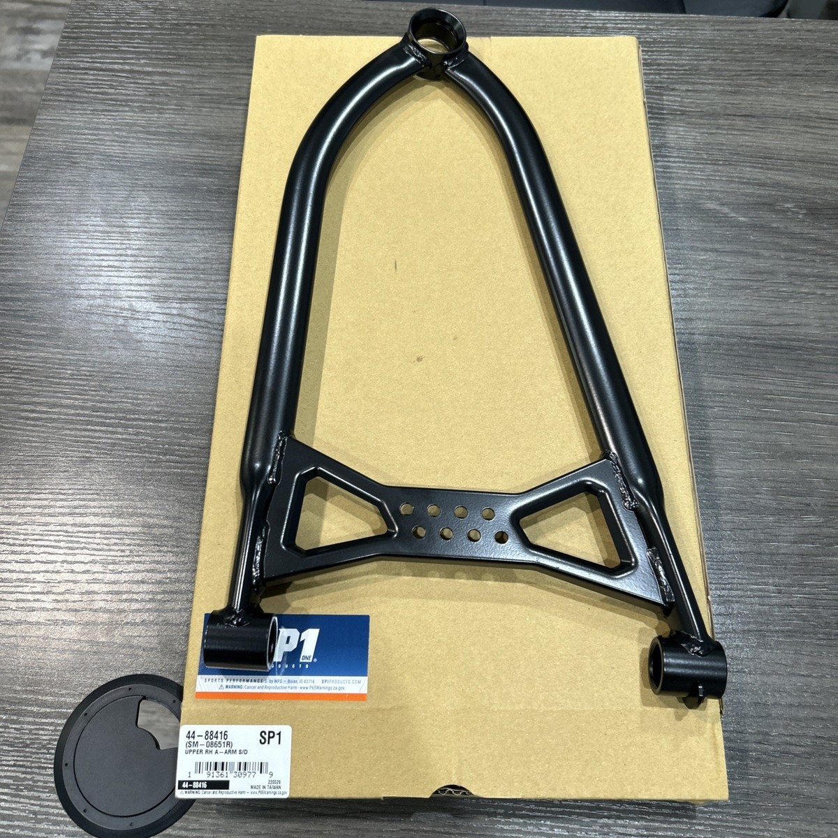 ace様 SP1 - SM-08651R - Chrome Moly Upper A-Arms, Black for sale online