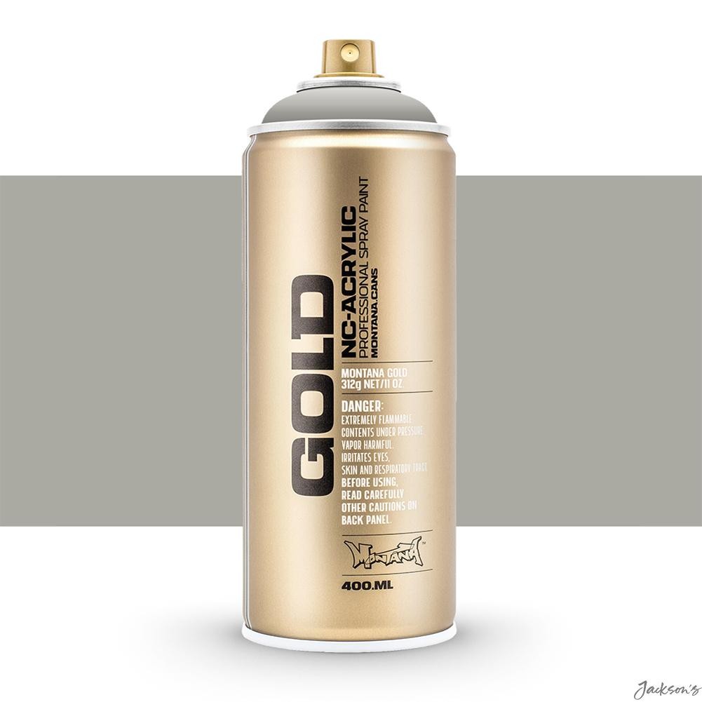 Montana Gold Spray Paint Acrylic Lacquer 400ml Iron Curtain Opaque