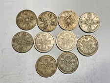 SILVER FLORIN / TWO SHILLING GEORGE V COINS CHOICE OF YEAR 1920 TO 1936