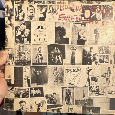 The Rolling Stones Exile on Main St. 12'' Vinyl Double LP 1972 COC 2-2900