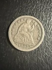1853 Seated Liberty Half Dime — photo from another recent sale