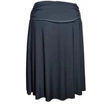 Ruby Ribbon Black Knee Length Skirt Size Medium 