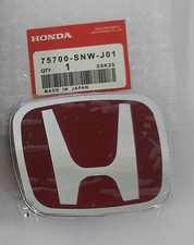 Los7 For Jdm Red Type R Emblem 1xj01 Honda Civic 2dr 4dr Sedan Accord Crv