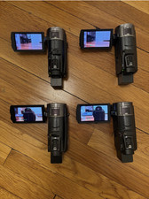 FOUR Sony HDR-CX550V Handycam Digital HD Camcorder Recorder: Read Description