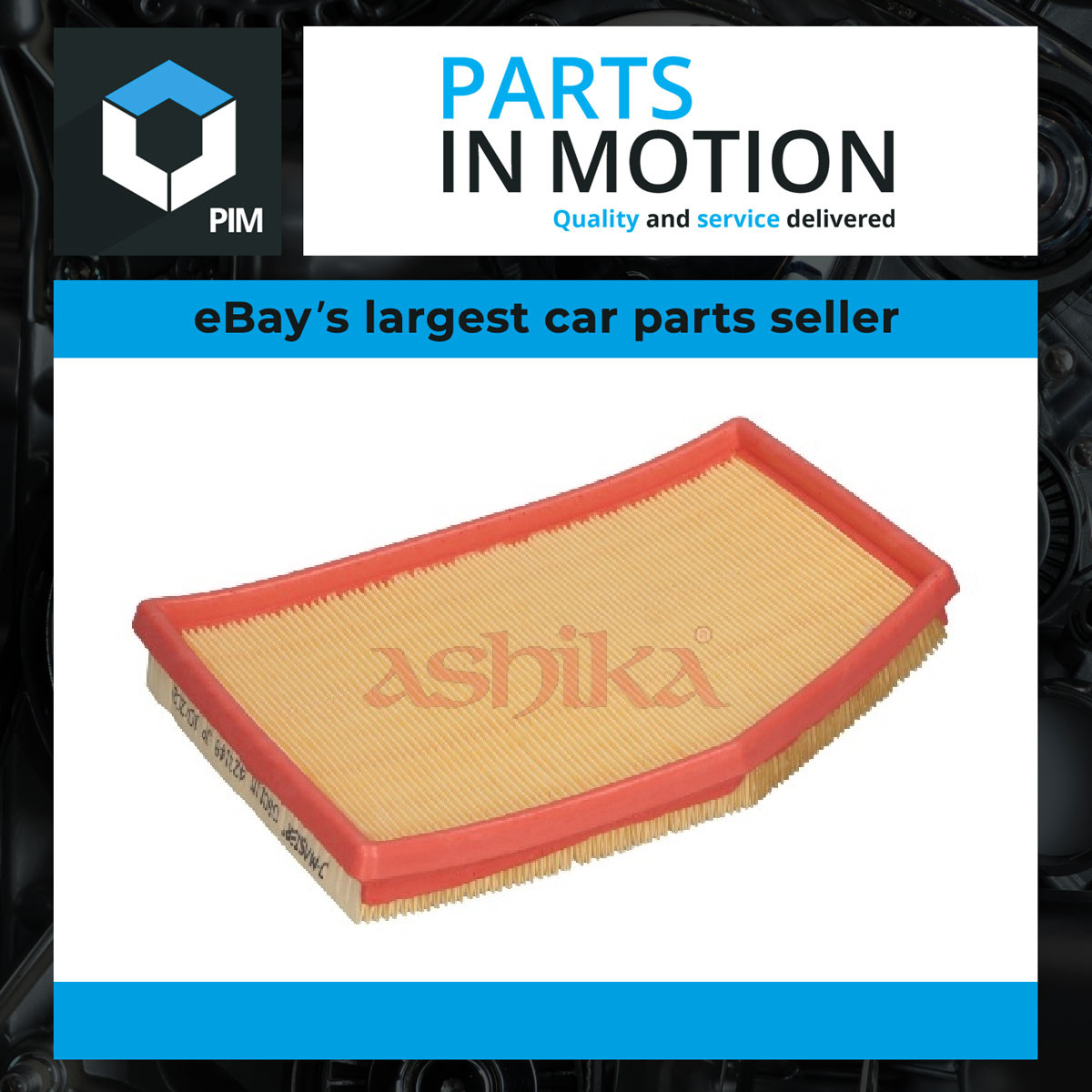 Air Filter FA-0801JM Ashika 99611013102 99611013103 99611013104 Quality New