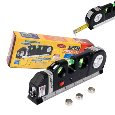 VortecSys Laser Level Line Tool, Standard Cross Leveler Red