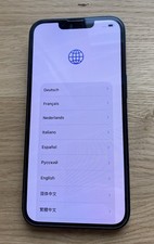 Apple iPhone 13 A 2633 mit 128 GB Midnight ohne Simlock "Kameralinse gebrochen"