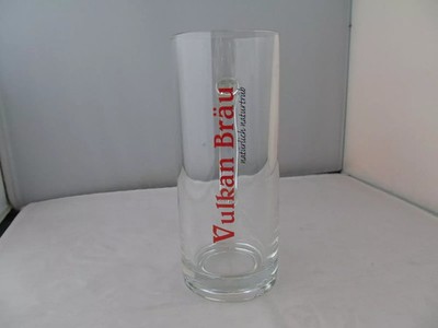 Glas-Bierkrug 0,3 l Vulkan Bräu natürlich naturtrüb