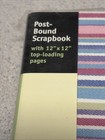Pulp Handmade Album & Scrapbook Post-bound with Top Loading Sleeves New Sealed — photo 5