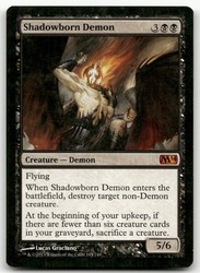 Shadowborn Demon 115/249 Magic 2014 (M14) Mythic