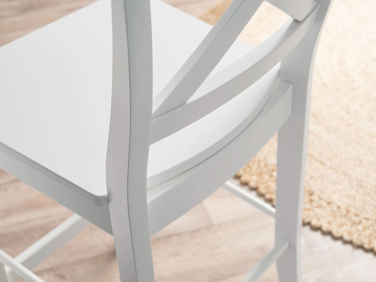 Mocka Hamptons Bar Stool White Kitchen Chairs and Barstools eBay