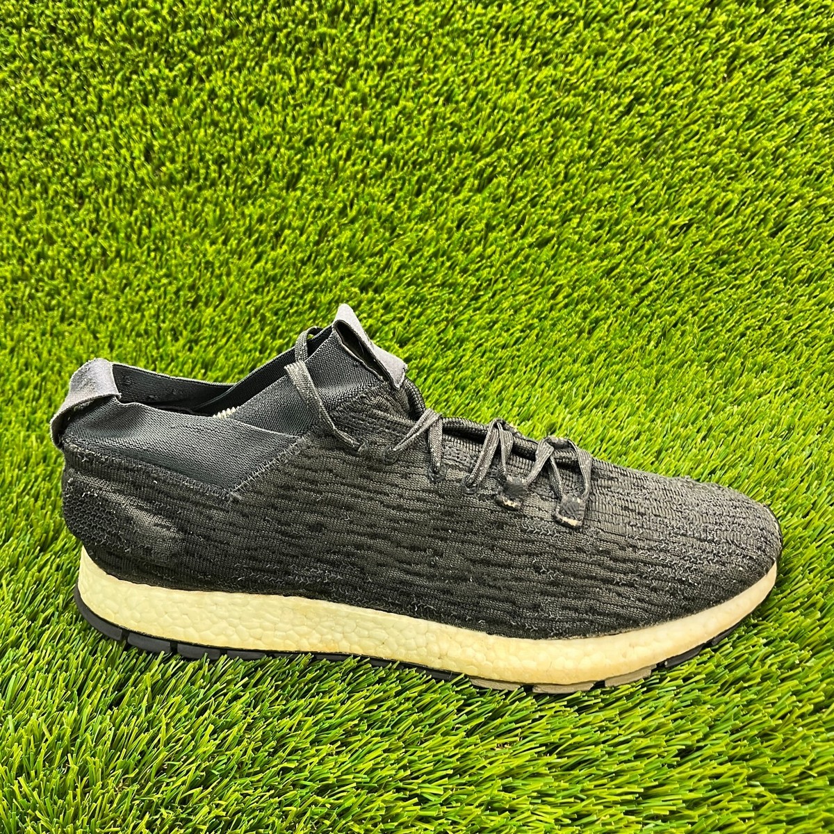 Adidas PureBoost RBL Mens Size Gray Athletic Running Walking Shoes  Sneakers