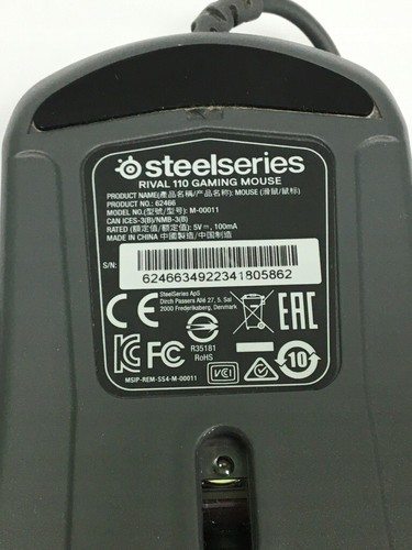 Steelseries Rival 110 Gaming Maus Mouse PC Maus Gaming Gebraucht Gut - Bild 3 von 3