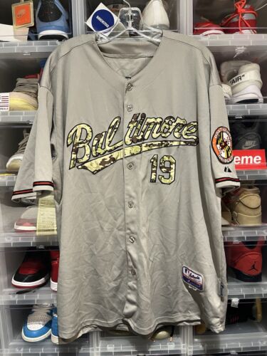 Baltimore Orioles Chris Davis Majestic Cool Base Camo Jersey Size Adult 56