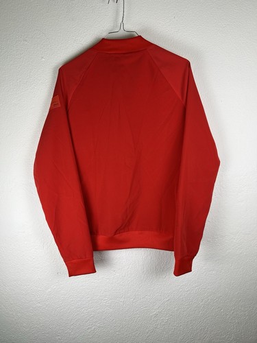 Adidas Cazadora de Aviador Sudadera Rojo Blanco Talla L Mujer Red Jacket - Imagen 8 de 8