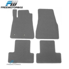 For 05-09 Ford Mustang Floor Mats Liner Front Rear Nylon Gray Carpet 4pcs