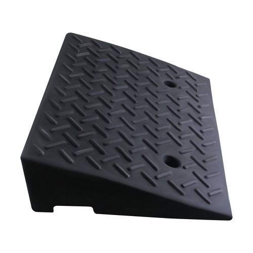 2X Set Auffahrrampe Bordsteinrampe Schwellenrampe Motorrad Rollstuhl 50*38*14cm - Bild 4 von 12