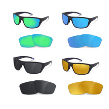 Fit See Polarized Replacement Lenses for Oakley Split Shot choose your color