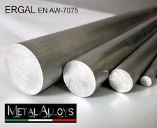 Barra Tonda Alluminio ERGAL 7075 da Ø 55 60 65 70 75 mm IN DIVERSE LUNGHEZZE