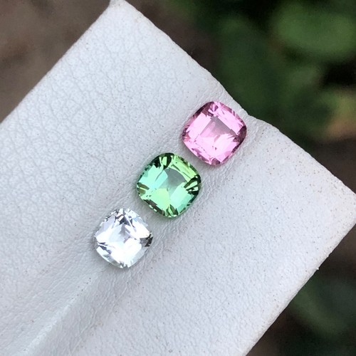 2.35 Ct top quality rare multi color natural Tourmaline loose gemstone lot AFG - Picture 10 of 13