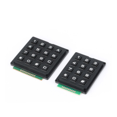 3 x 4 / 4 x 4 Matrix Array 12/16 Keys 3*4 4*4 Switch Keyboard Module For Arduino