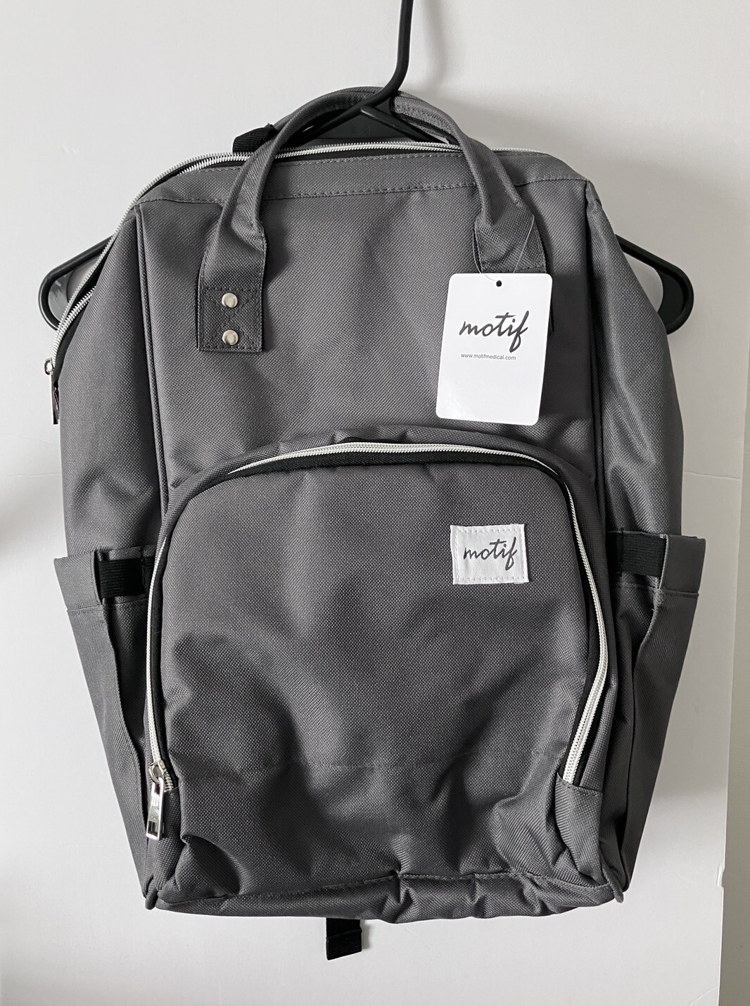 Insulated Motif Breast Pump Storage Backpack New-image