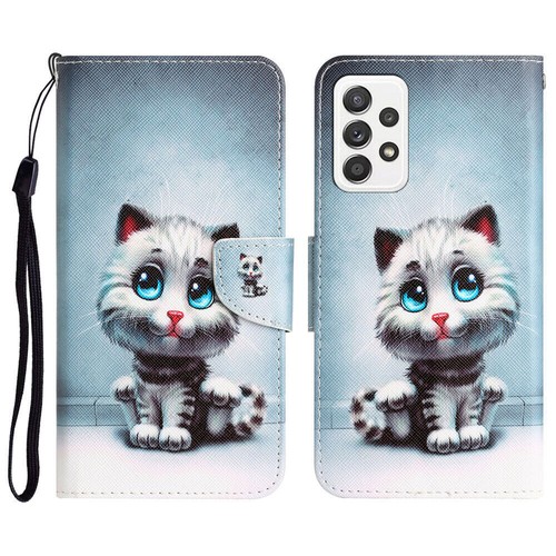 Leather Dog Cat Butterfly Wallet Phone Case For Samsung A12 A22 A32 A52 A04S - 第 15/44 張圖片