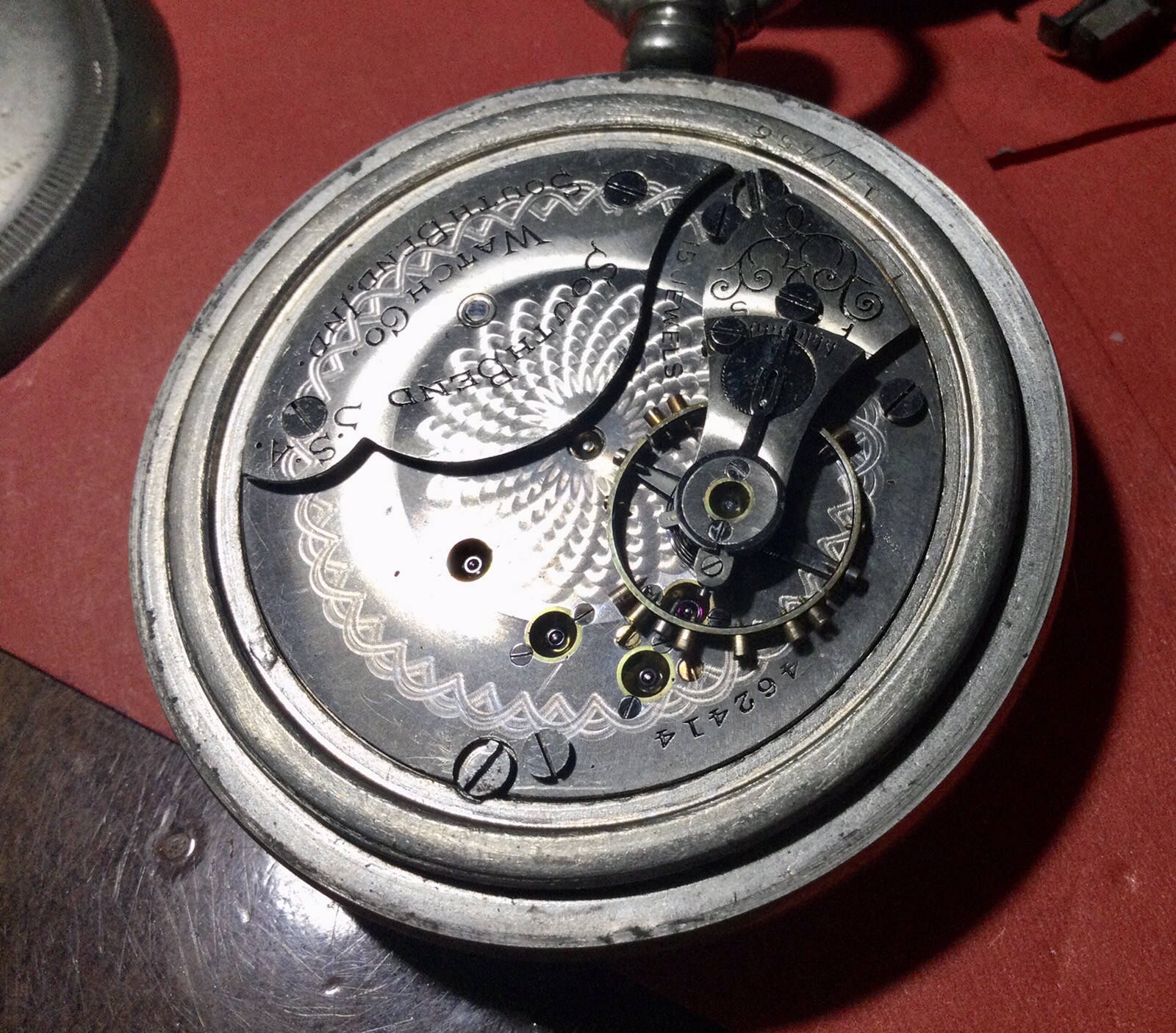 South Bend Pocket Watch 15 Jewel 331 Lever Set 18S 15 c1907 eBay