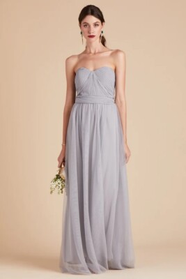 Birdy Grey CHRISTINA CONVERTIBLE DRESS TULLE SILVER XL NEW NWT BRIDESMAID | eBay Birdy Grey CHRISTINA CONVERTIBLE DRESS TULLE SILVER XL NEW NWT BRIDESMAID | eBay