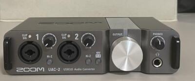 ZOOM UAC-2 USB3.0 Audio Converter Interface 2in 2out Microphone